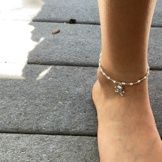 Skull ☠️ anklet/bracelet